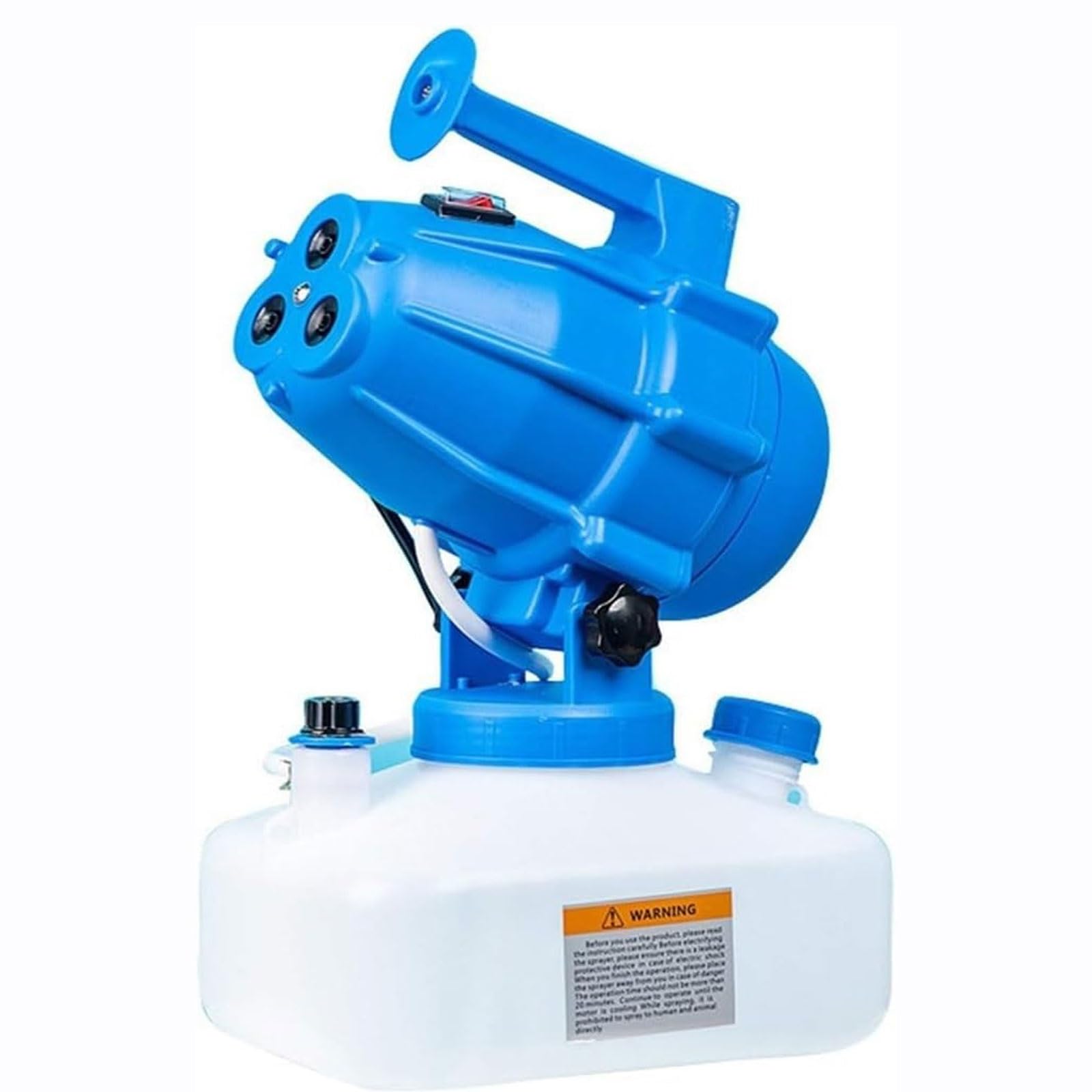 Machine de brumisation portable de 5 L, pulvérisateur électrique Ulv Fogger Machine portable de 1200 W, pulvérisateurs de jardin pour lieux publics/jardin/industriel