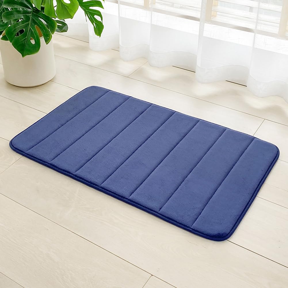 Extra Soft Absorbent Microfiber Bathmat,Non Slip Fluffy Rugs,Washable Bath Rugs,Bathroom Rug Absorbent for Your Bath,Shower or Toilet (beige,40 * 60)