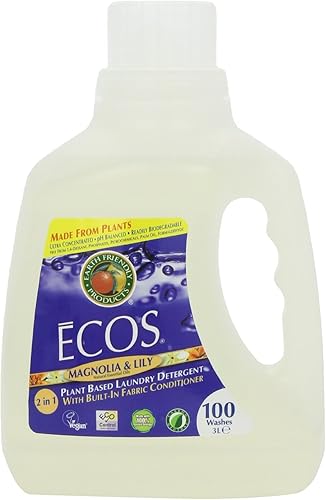 Líquido de lavandería Ecos Magnolia and Lilies Ultra de 100 onzas