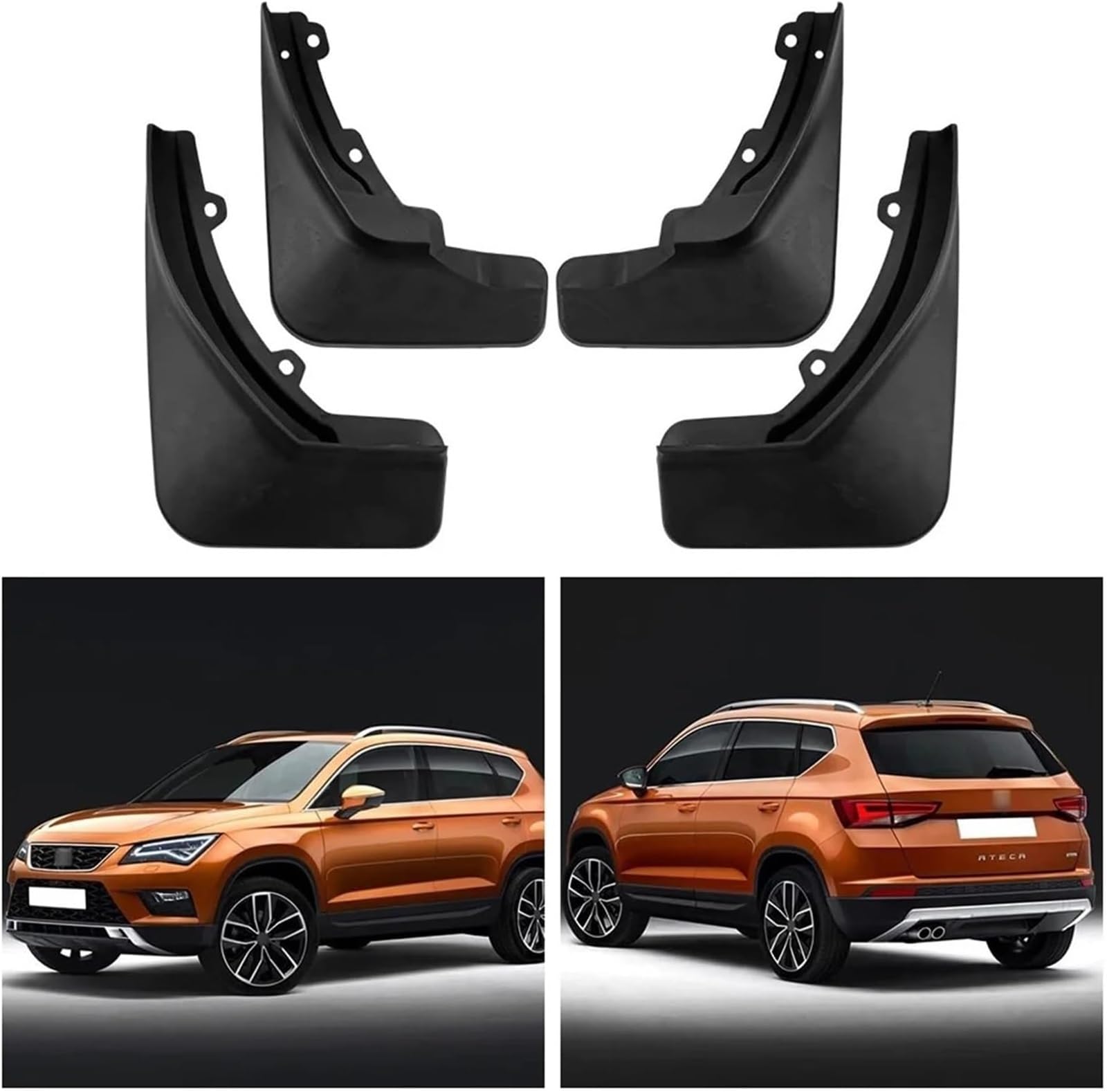 Paraspruzzi per auto Per vw per jetta Paraspruzzi per parafango Ruote anteriori e posteriori per