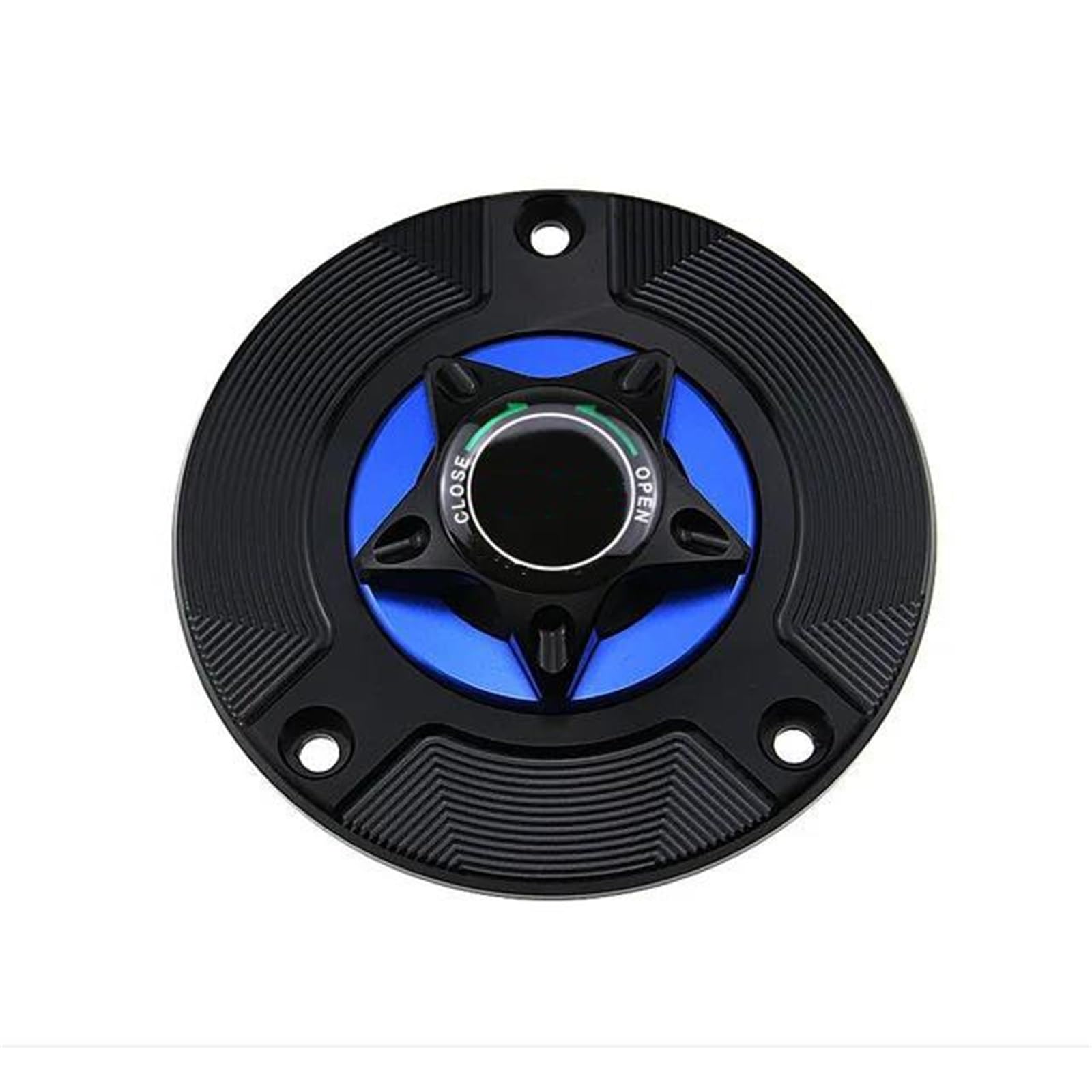 Bouchon réservoir essence YZF R15 ouverture rapide quart de tour bleu - 4