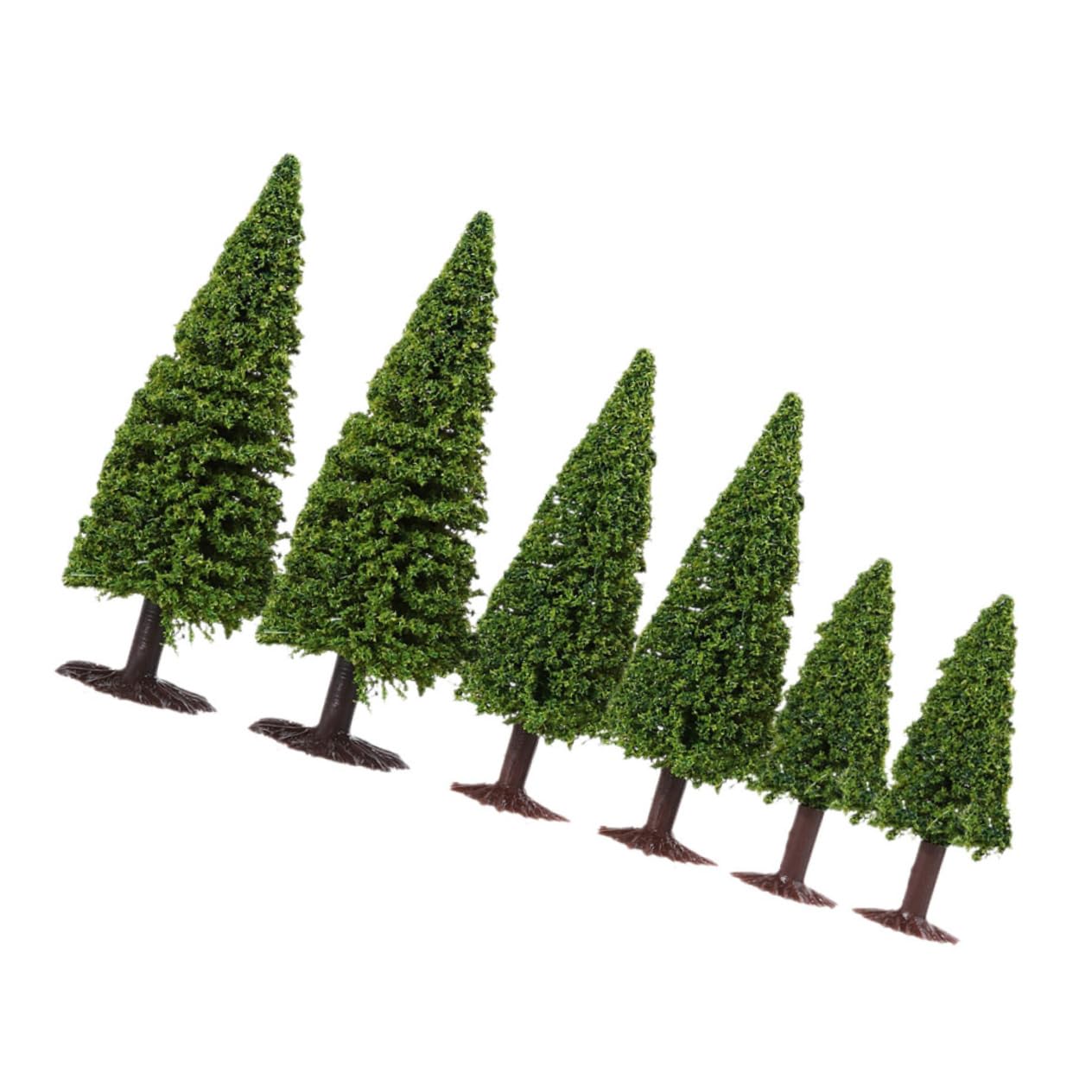 TEHAUX 30piezas Árboles Artificiales De para Dioramas Escenografía y Modelismo De Variedad para Paisajismo y De Juguete