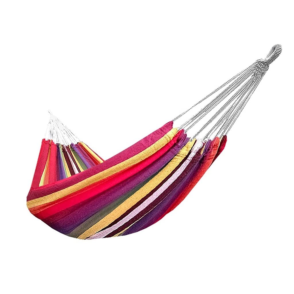 OIFAODAO Hammock, Portable Hammock Patio Hammocks Canvas Multifunctional Travel Swing Bed