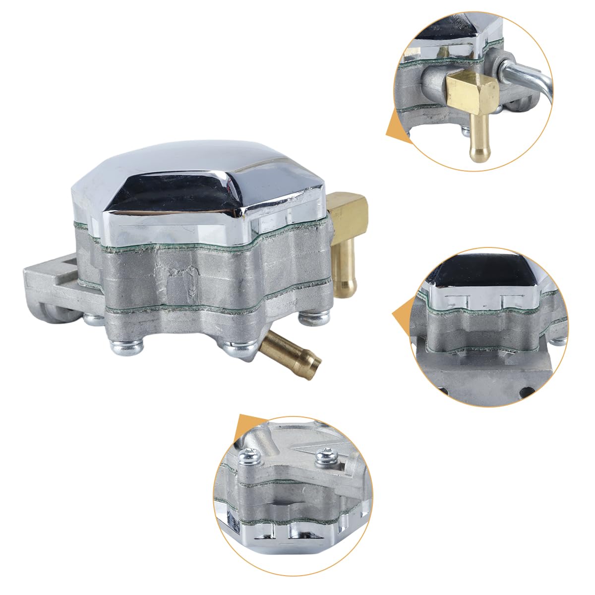 Ausi Pompe à essence pour moto – Compatible avec les séries Virago (XV125, XV250) et Route66 (remplace 3DM-13910-0000)