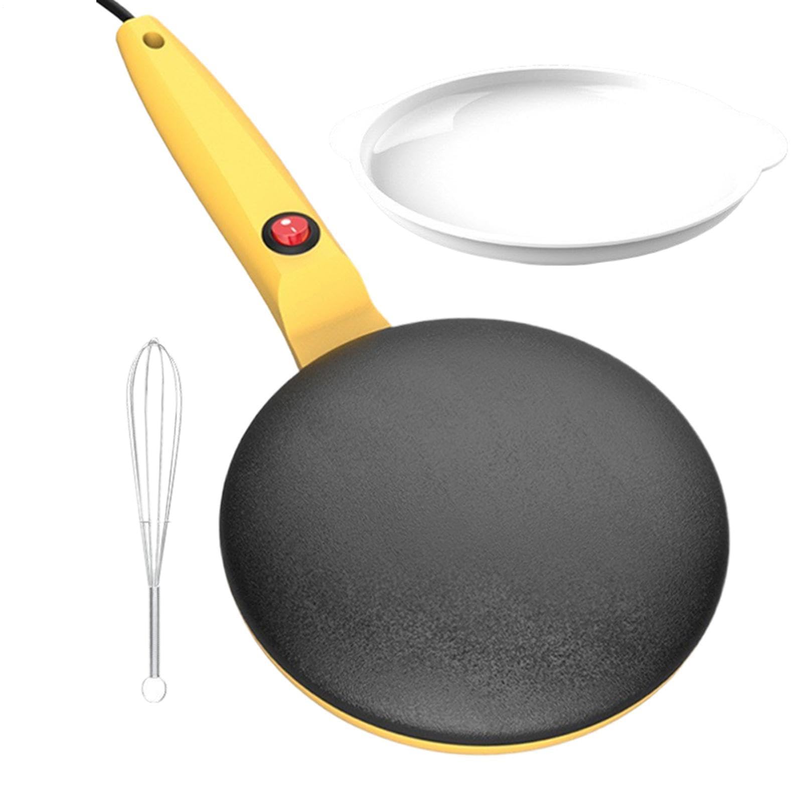 Crepera, Sartén para crepes Control automático de temperatura antiadherente