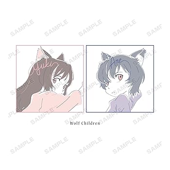 Amazon.co.jp: おおかみこどもの雨と雪 雨と雪 lette graph T