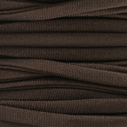 Fettuccia in Lycra Marrone Scuro Bobina 20 mt