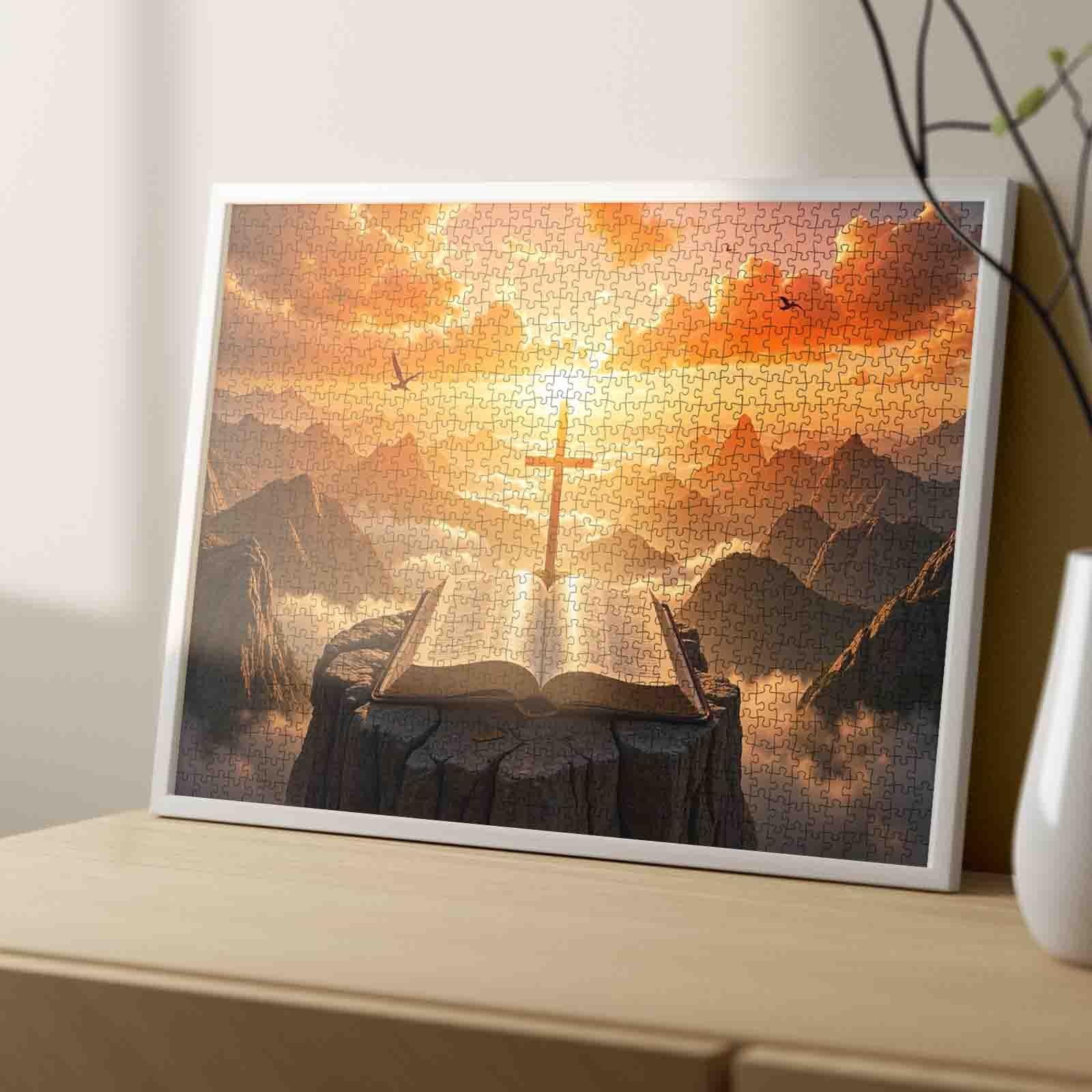 Amazon.com: 1000 Piece Jigsaw Puzzles for Adults Christ Cross