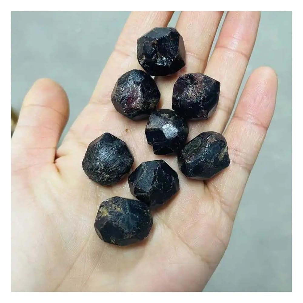 Granate en bruto de 100 g para decoración del hogar y cristales naturales LQYXGS