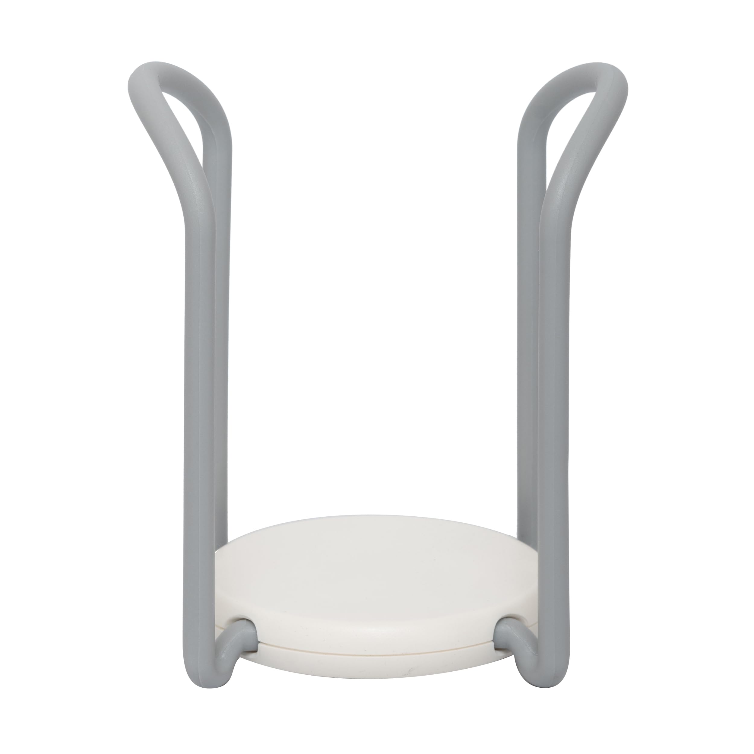HARI Floor Mount Bowl Drain Rack Organizer,Plastic Bowl Storage,Tiered Shelf Non-Slip Bowl Holder Kitchen Storage (Grey),9.6 X 11.6 X 15.2 Centimeters (B09TBGB2H5) Amazon Price History, Amazon Price Tracker