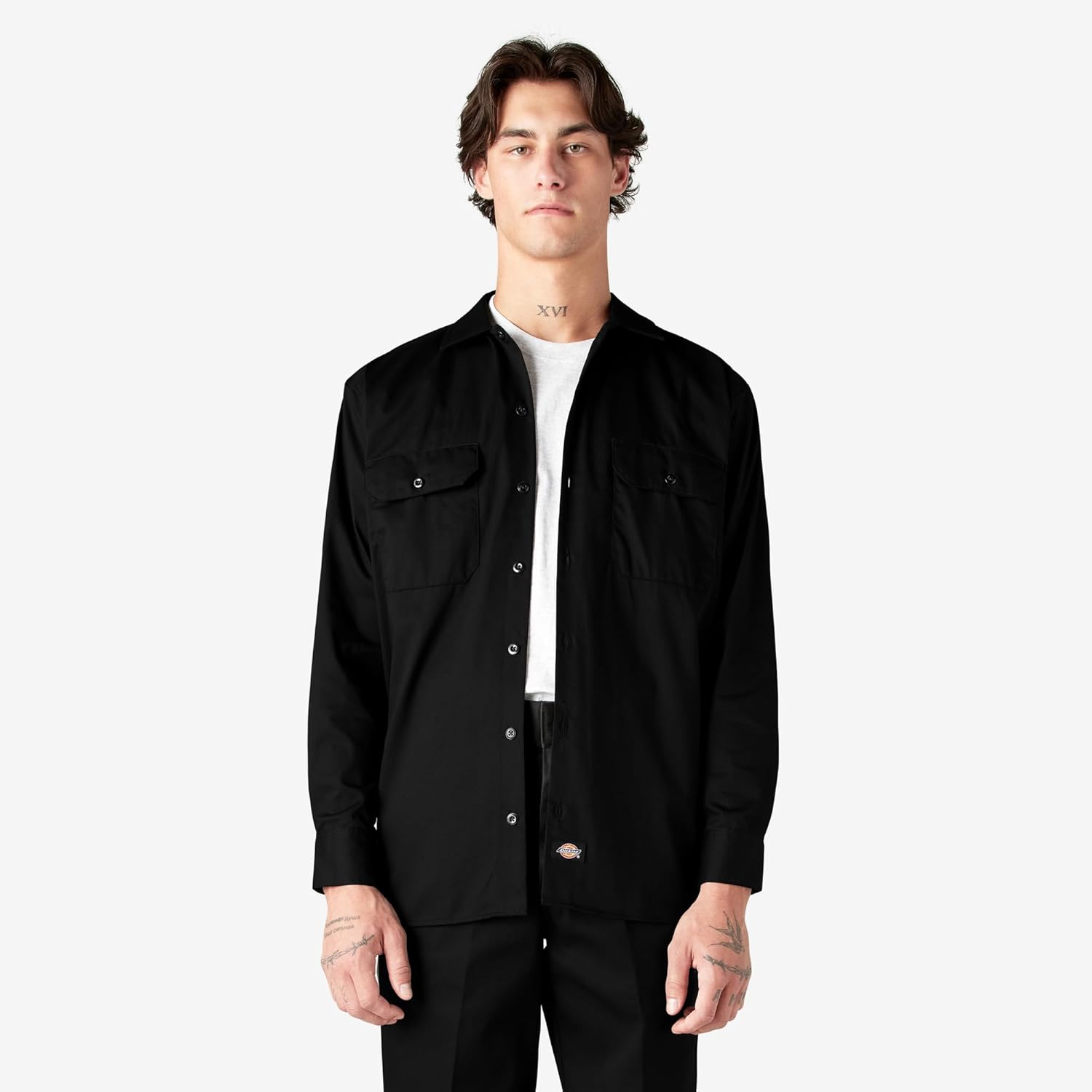 Dickies Men's Big-Tall Long Sleeve Work Shirt - Image 2
