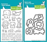 Lawn Fawn Wild for You Stamp and Die Bundle (LF1413) and (LF1414)