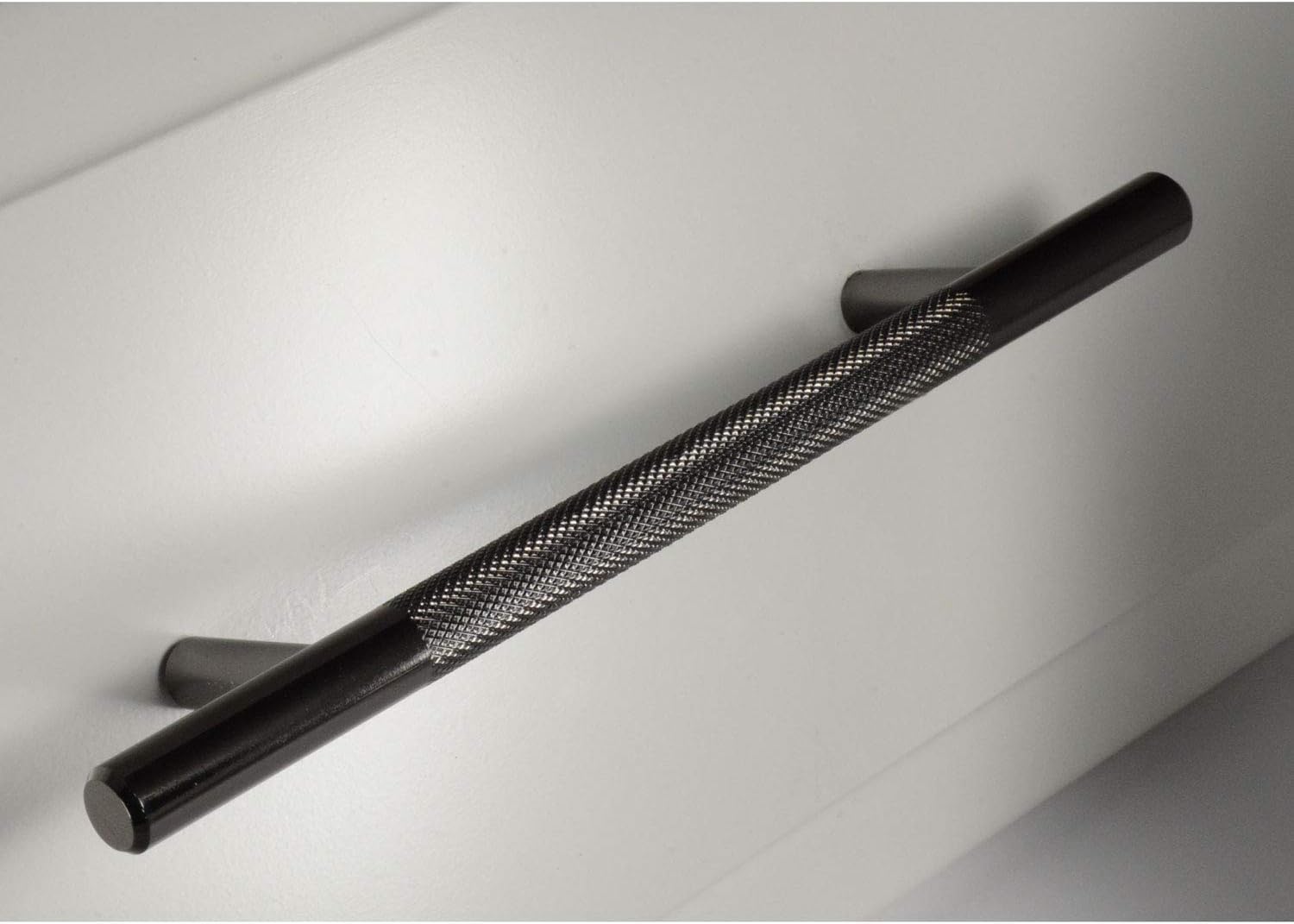 CKP Brand #3485-5 in. (128mm) Knurled Steel Bar Pull, Graphite - 10 Pack
