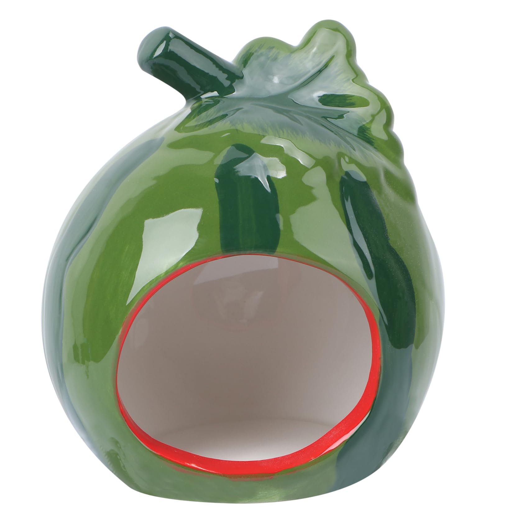 Beavorty Nido de Hamster de cerámica Nido de cerámica para hámster Cama de hámster casa de Animales pequeños Nido de cerámica para Mascotas Nido de Mascotas Fruta Cama para Mascotas biberón
