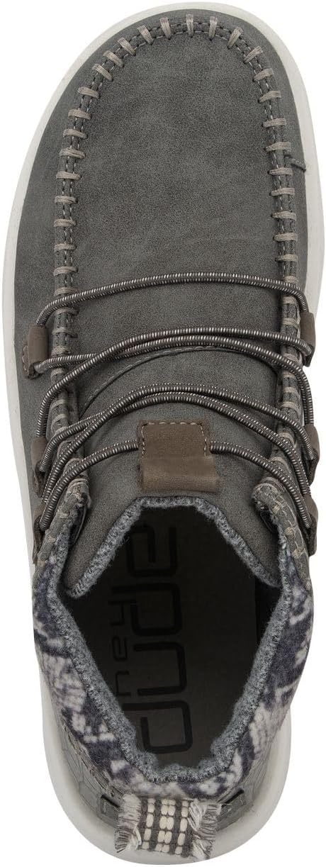 HEYDUDE Women's Eloise Leather Ankle Boot - Image 2