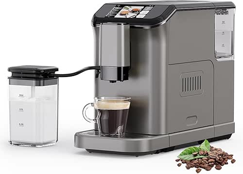 Super Automatic Espresso Machine & Coffee Maker, 20Bar Pressure, Built-in
