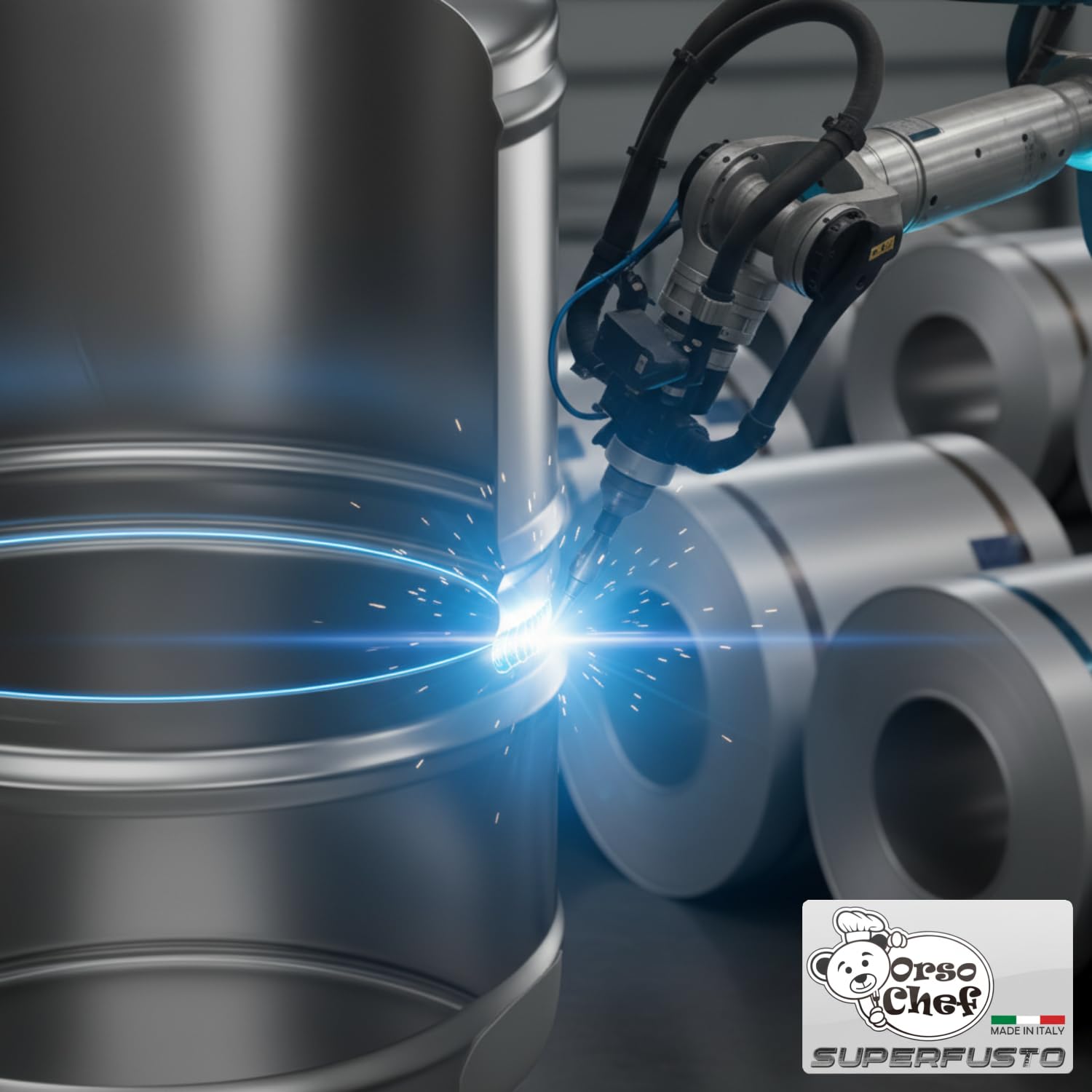 Fusto Inox 15 Litri per Olio e Vino – Extra Strong SALDATO Non Perdite in Acciaio con Rubinetto | Bidone Tanica Barile per Olio d’Oliva, Vino, Liquidi Alimentari