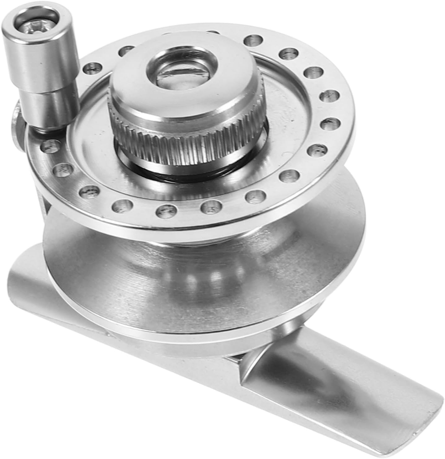 BESPORTBLE BLT40/50/60 Ice Fishing Reel Guide Ring Aluminum Alloy Fishing Wheel Waterproof for Saltwater and Freshwater