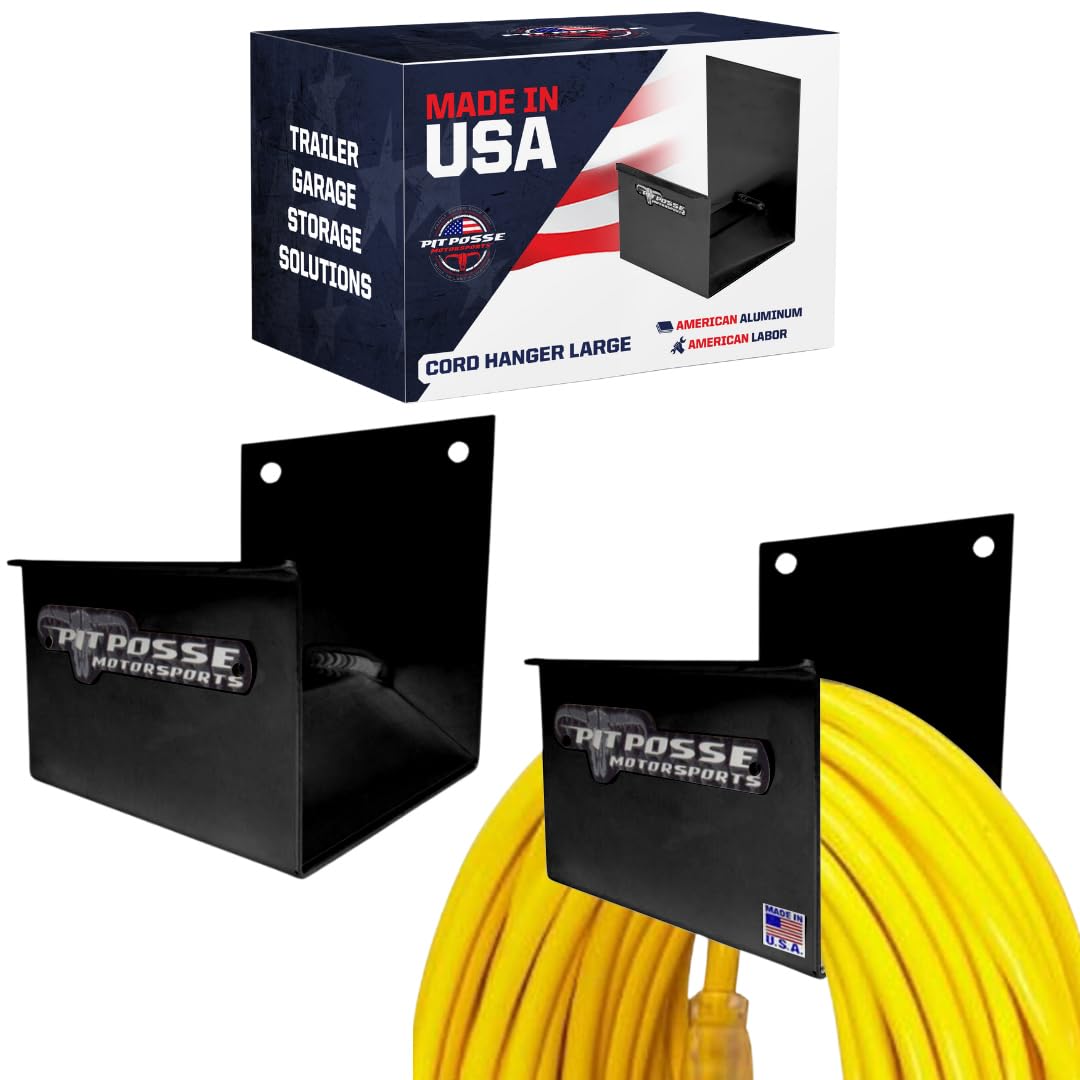 Support Pit Posse 463bk cintre alu gain de place cabine et garage fermé