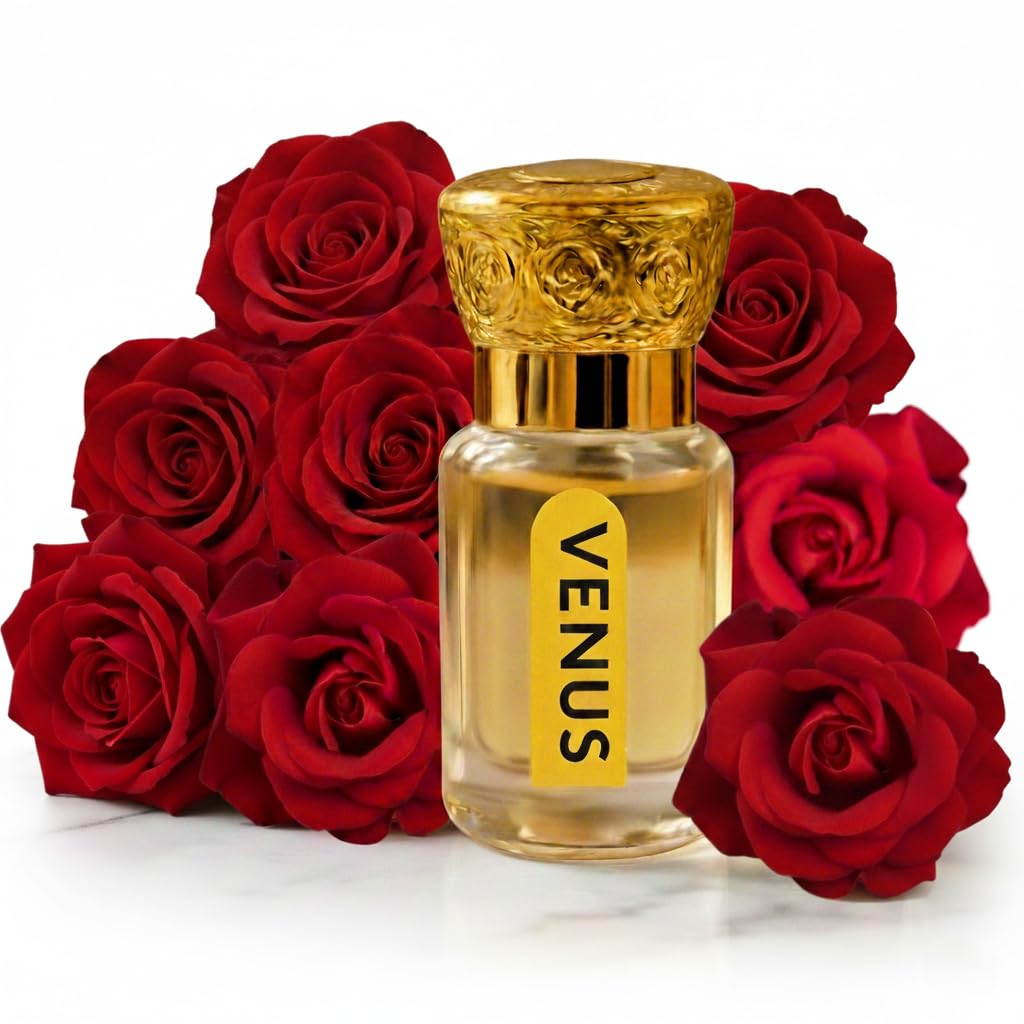 Venus Attar | Rose Attar Original for Venus Planet | Natural Itra for Love, Romance, Positivity | Long Lasting Fragrance for Healing & Meditation 6ml-image-45