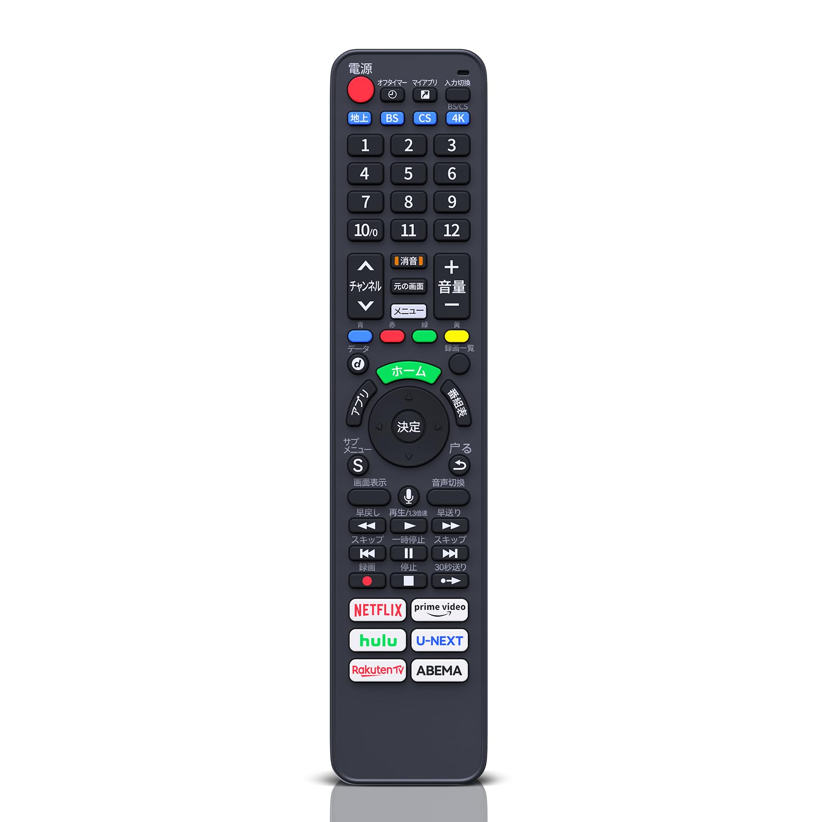 Amazon | テレビリモコン N2QBYA000043 for Panasonic ビエラリモコン