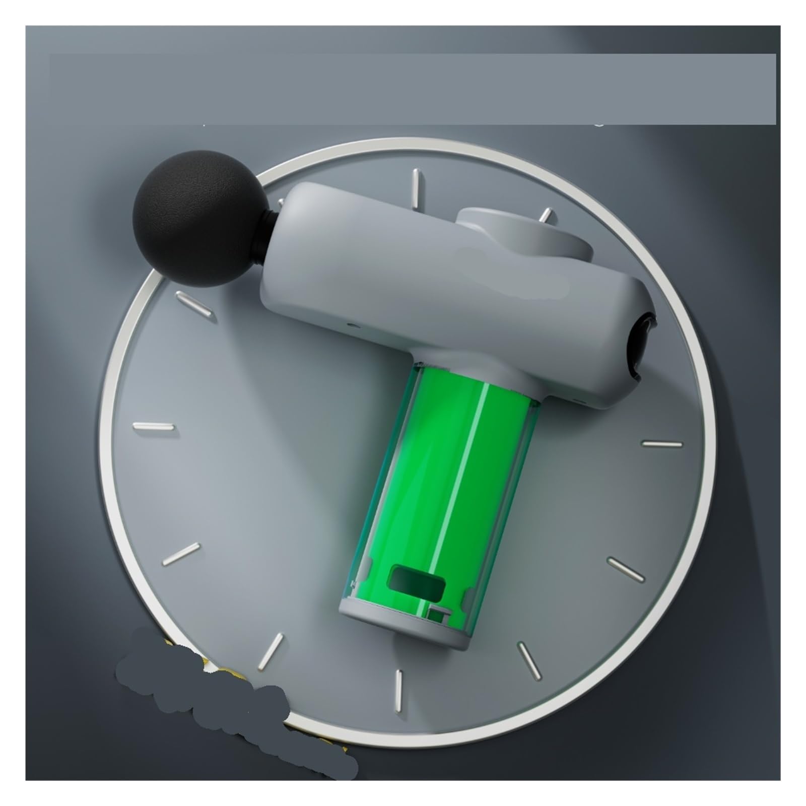 Massagepistole, 2er-Set Tragbarer Elektrischer Percussion-Masseur zur Muskelentspannung