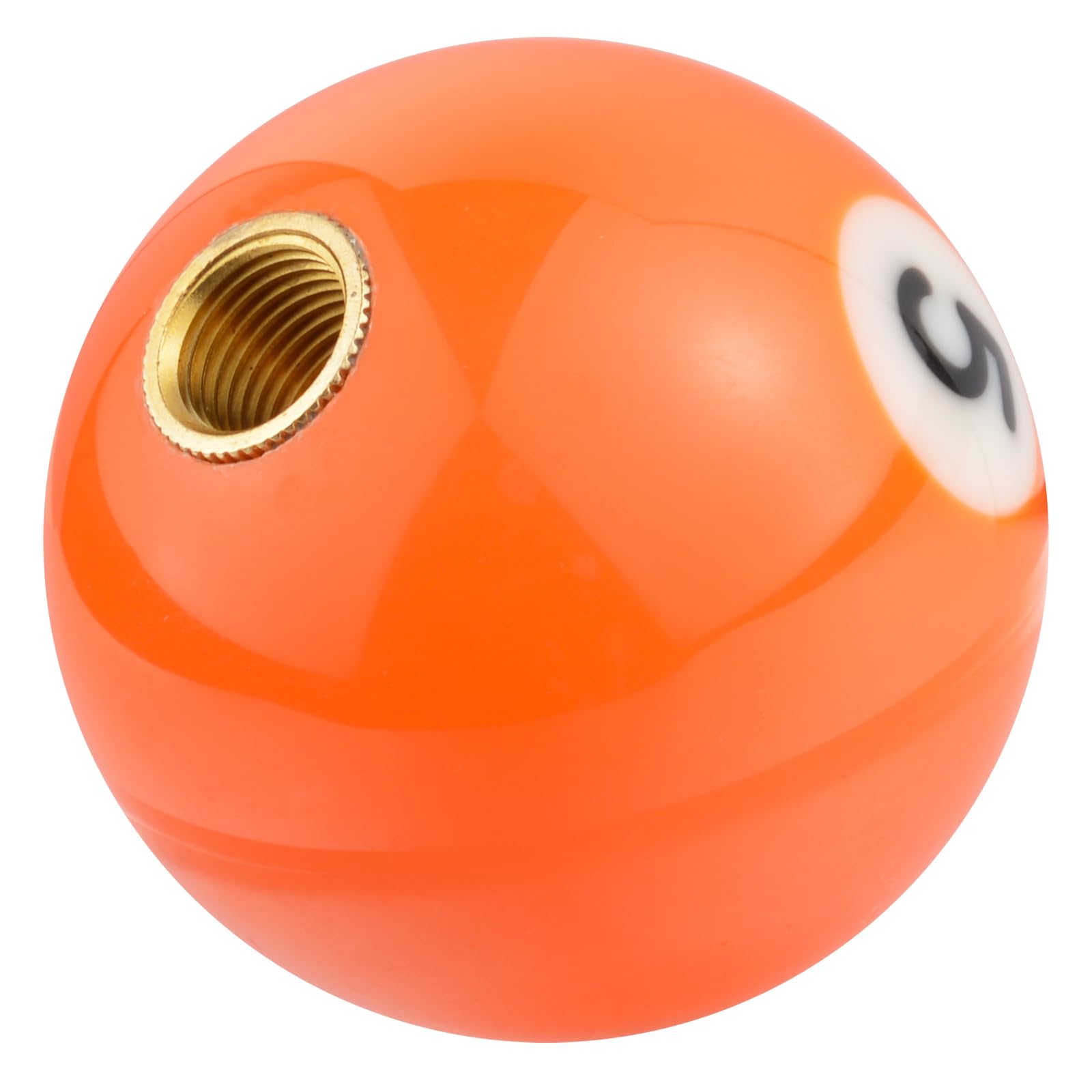 ビリヤードボール オレンジ 5番 Amazon.co.jp: Arenbel 5 ビリヤードカーシフトノブヘッド 磨き
