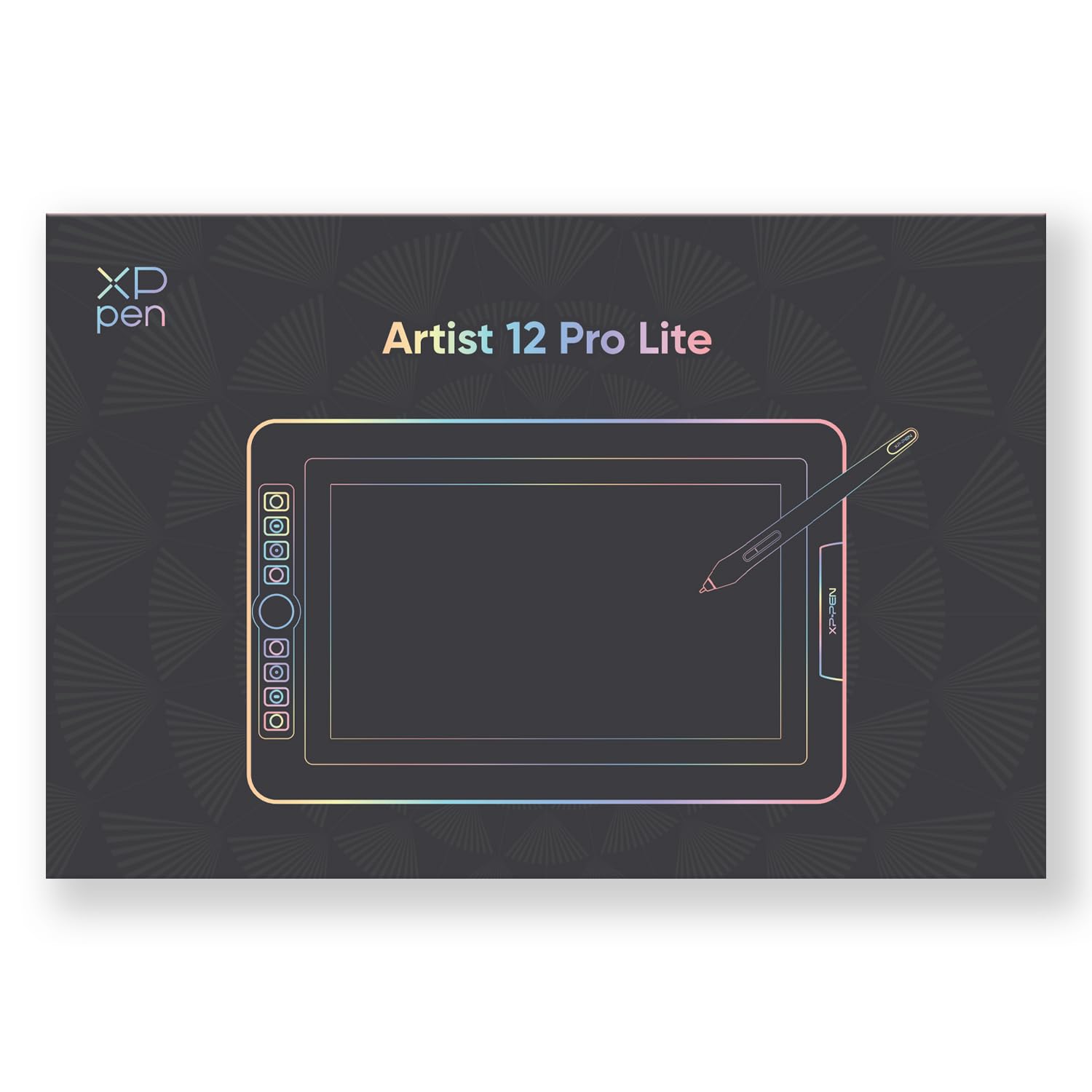 XP-PEN Artist 12 Pro Tablette Graphique avec Ecran HD IPS 11.6" Stylet à 8192 Niveaux avec Inclinaison et 8 Touches de Raccourcis - Compatible avec Mac, Windows | Écran Laminé Anti-Parallaxe | Couleurs 72% NTSC | Stylet 8192 Niveaux | Molette Personnalisa