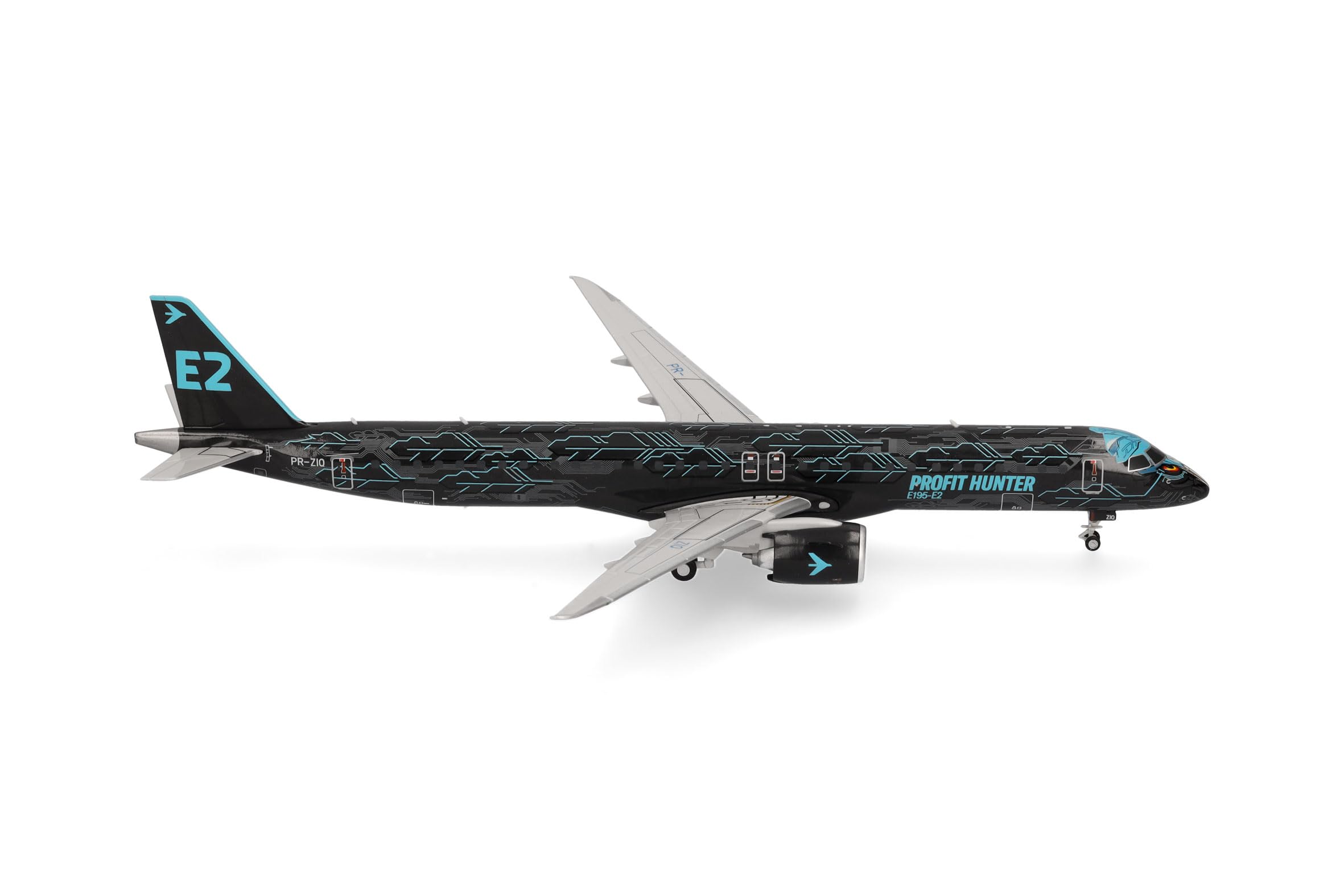 1/200　herpa　エンブラエルE195-E2 テックライオン Herpa airplane model Embraer E195-E2 