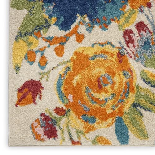 Tapete rectangular de 300x238 cm Ivory Multicolor Nourison miniatura 5