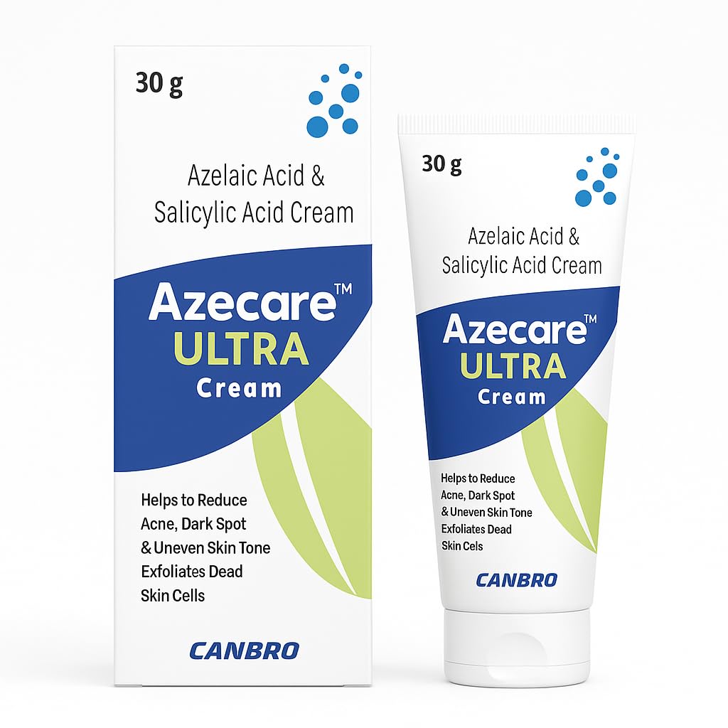 Azecare Ultra Cream | Azelaic Acid & Salicylic Acid 2% Cream for
