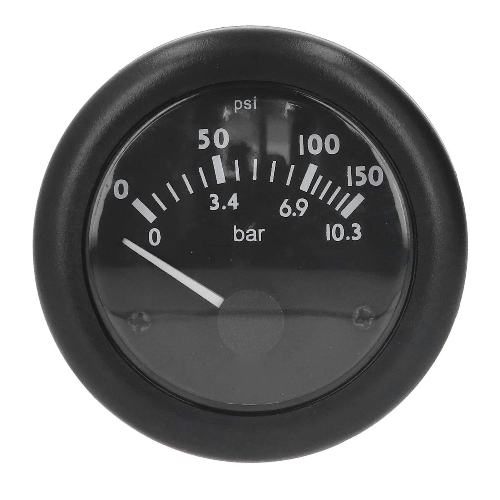 Jauge de Pression D' 0-10.3bar Accessoire de GéNéRateur 12v Jauge de Pression D' Ligne de Ceinture