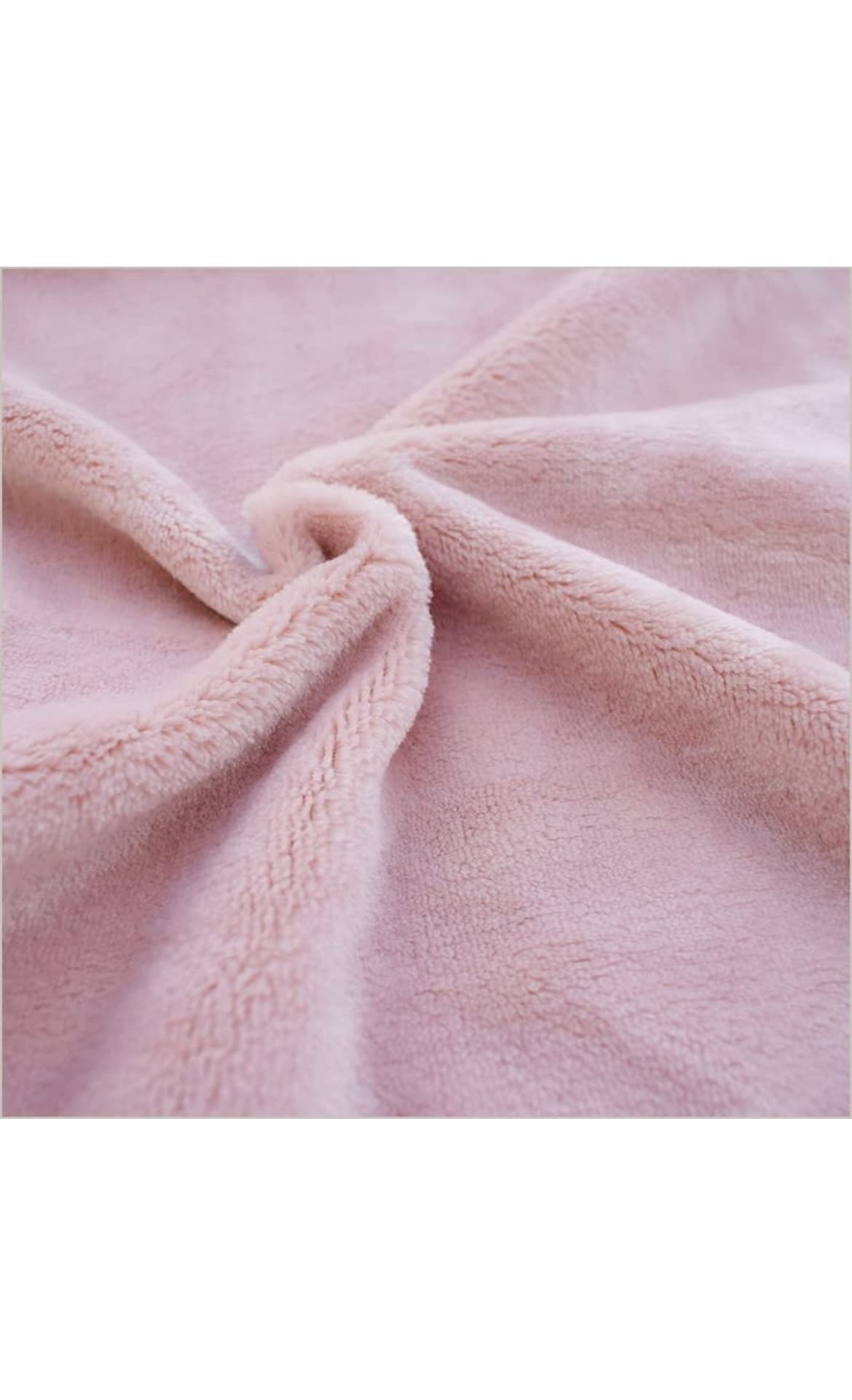 Coperta pelliccia sintetica rosa 150 x 200 cm SALKA