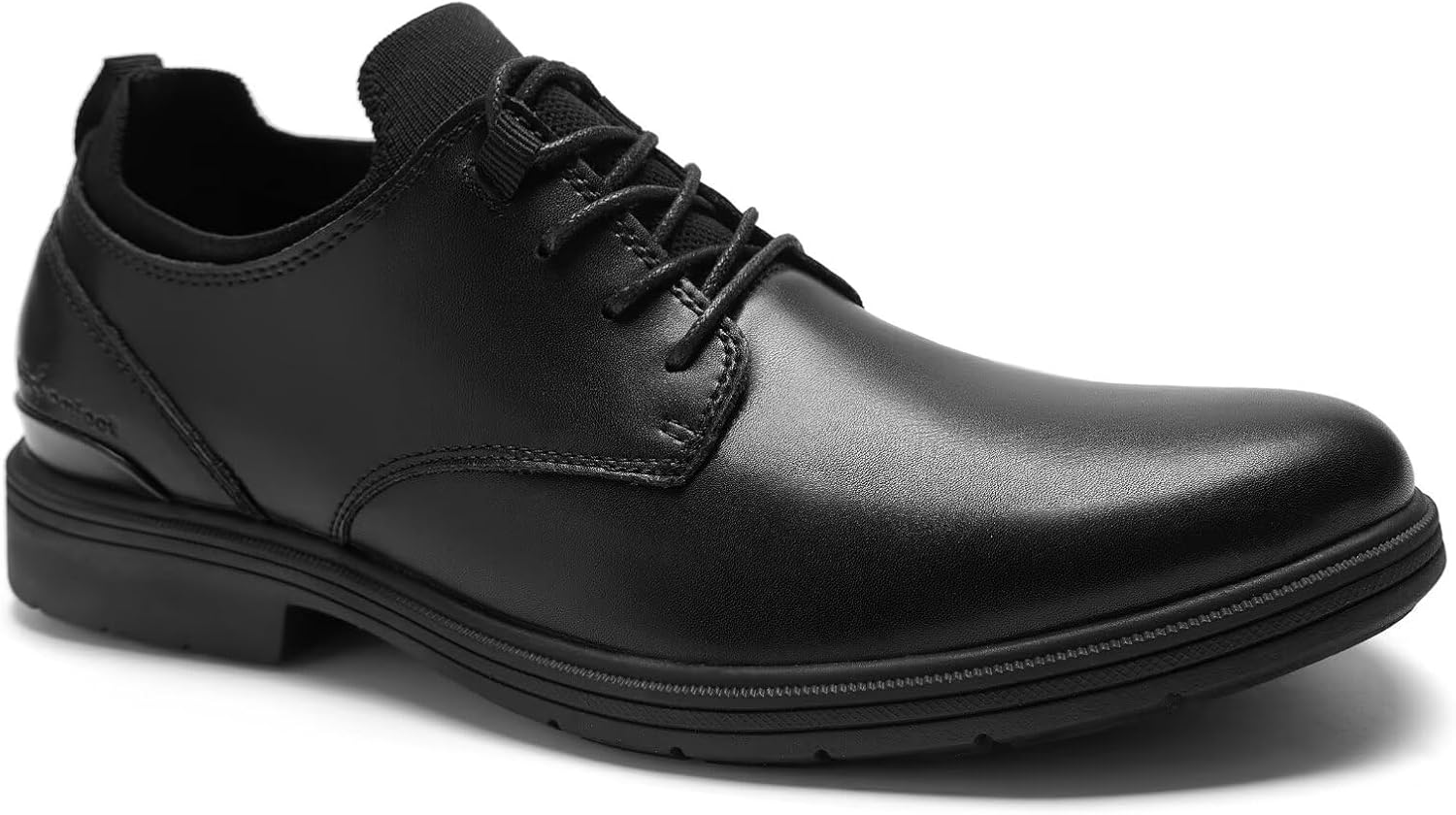 Orthopedic Business Leather Dress Shoes: Arch Support Plantar Fasciitis Walking Wingtip Formal Oxford for Mens, Orthotic Comfortable Casual Patent Tuxedo Work Shoes for Foot Heel Pain Relief