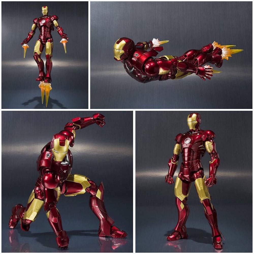 Amazon.co.jp: Iron Man Mark IV + Hall Of Armour Set (Marvel) S.H.