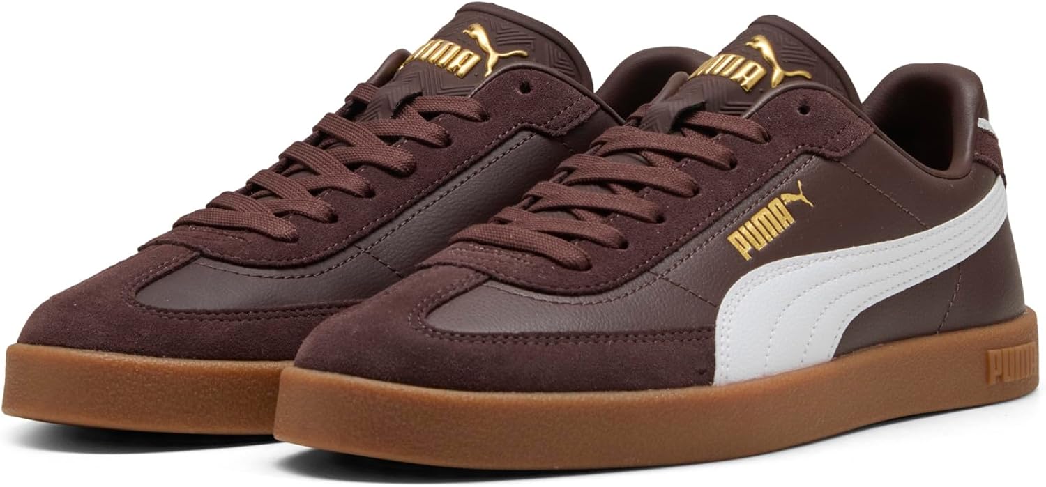 PUMA Mens Club Ii Era Suede Lace Up Sneakers Shoes Casual
