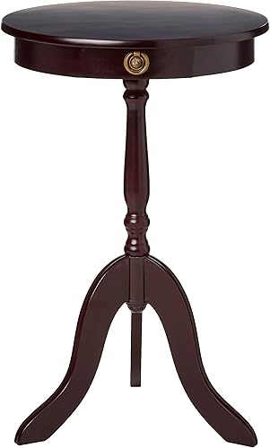 Miniatura 4 de Frenchi Furniture Mesa, 15.76 in x 15.76 in x 24.82 in, Blanco