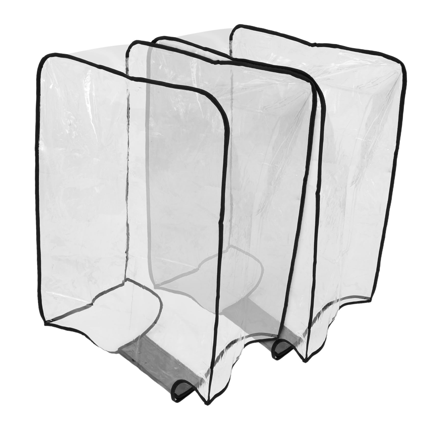 BESPORTBLE 2 pezzi Copri Valigia Trasparente in PVC per Valigia con Protezione Antigraffio Custodia Protettiva Adatta per Viaggi Outdoor e Antipolvere