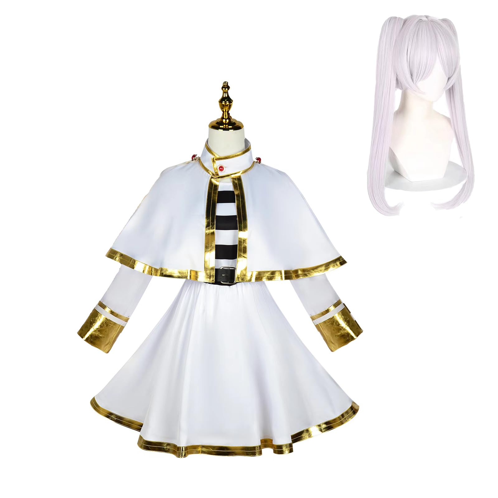 Amazon.co.jp: [Eptison] フリーレン コスプレ ウィッグ付き
