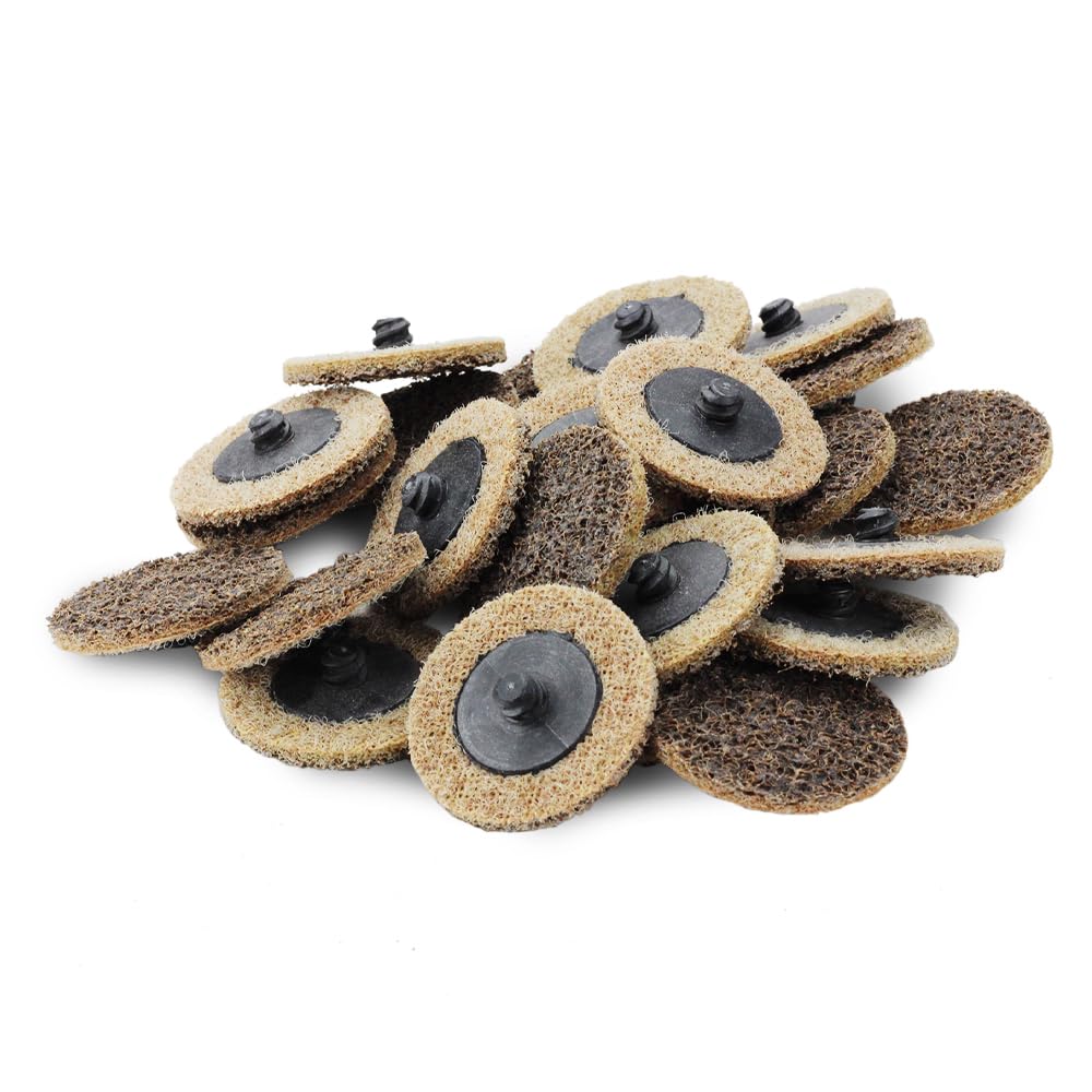 BHA Surface Conditioning Quick Change Discs, 2" Tan (Coarse) Prep Pad - 25 Pack