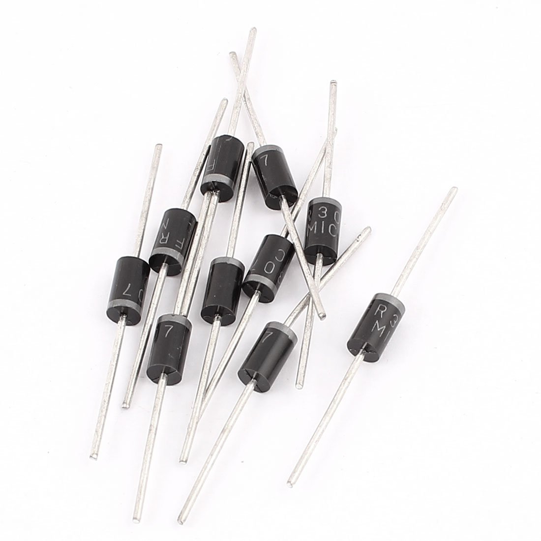 Aexit 3A (diode) 1000 ν FR307 Cylindrical axia-l Leaded Rectifier Schottky Diodes (39ry509qf54) 10 Pcs