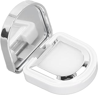 Solid Perfume,Women Solid Perfume Portable Pocket Perfume Charming Fragrance Aroma Scent Long Lasting Solid Perfume Fragrance Eau De Parfum with Mirror 0.1 Oz for Daily Use (Type