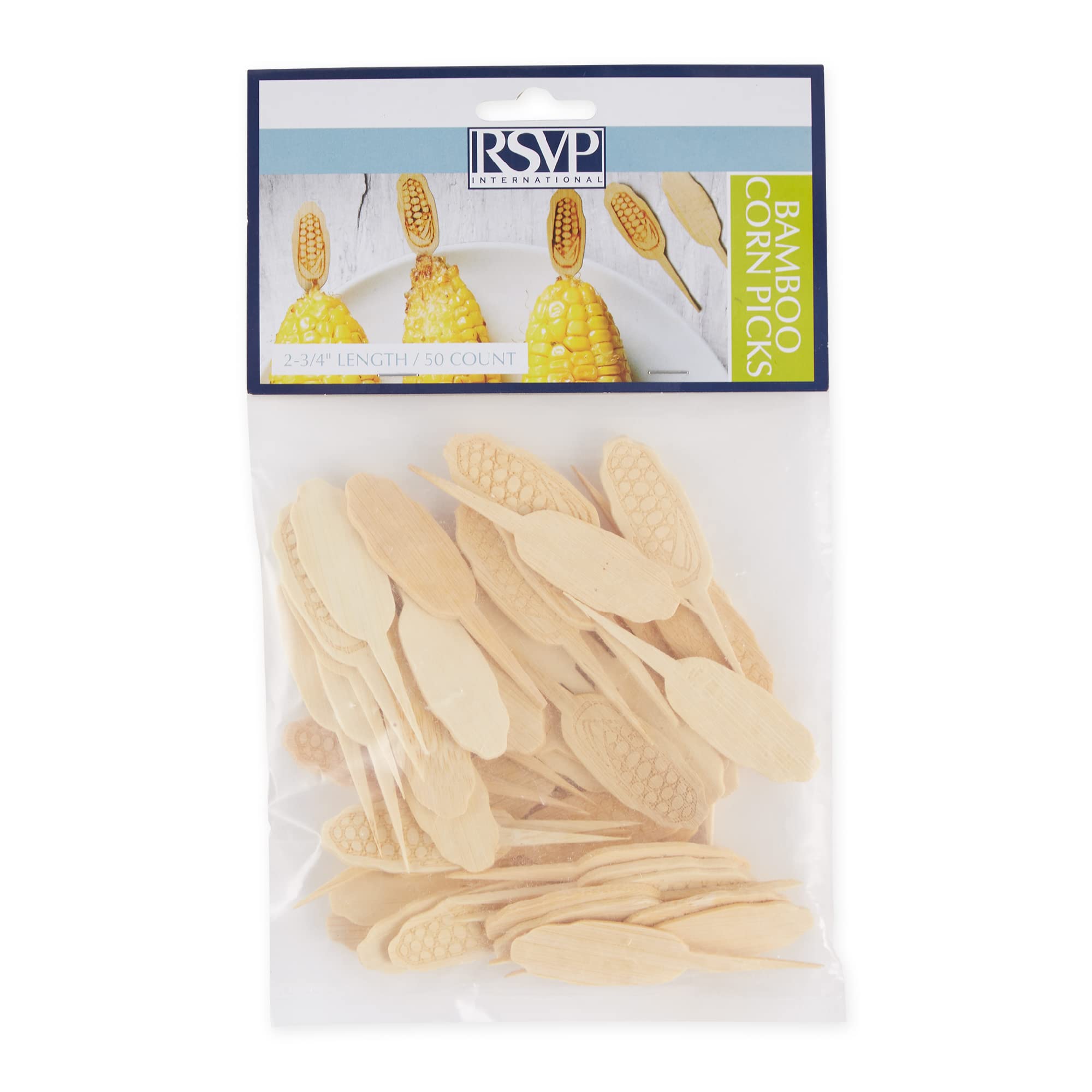 Professional Bamboo Corn Holders for Corn on the Cob