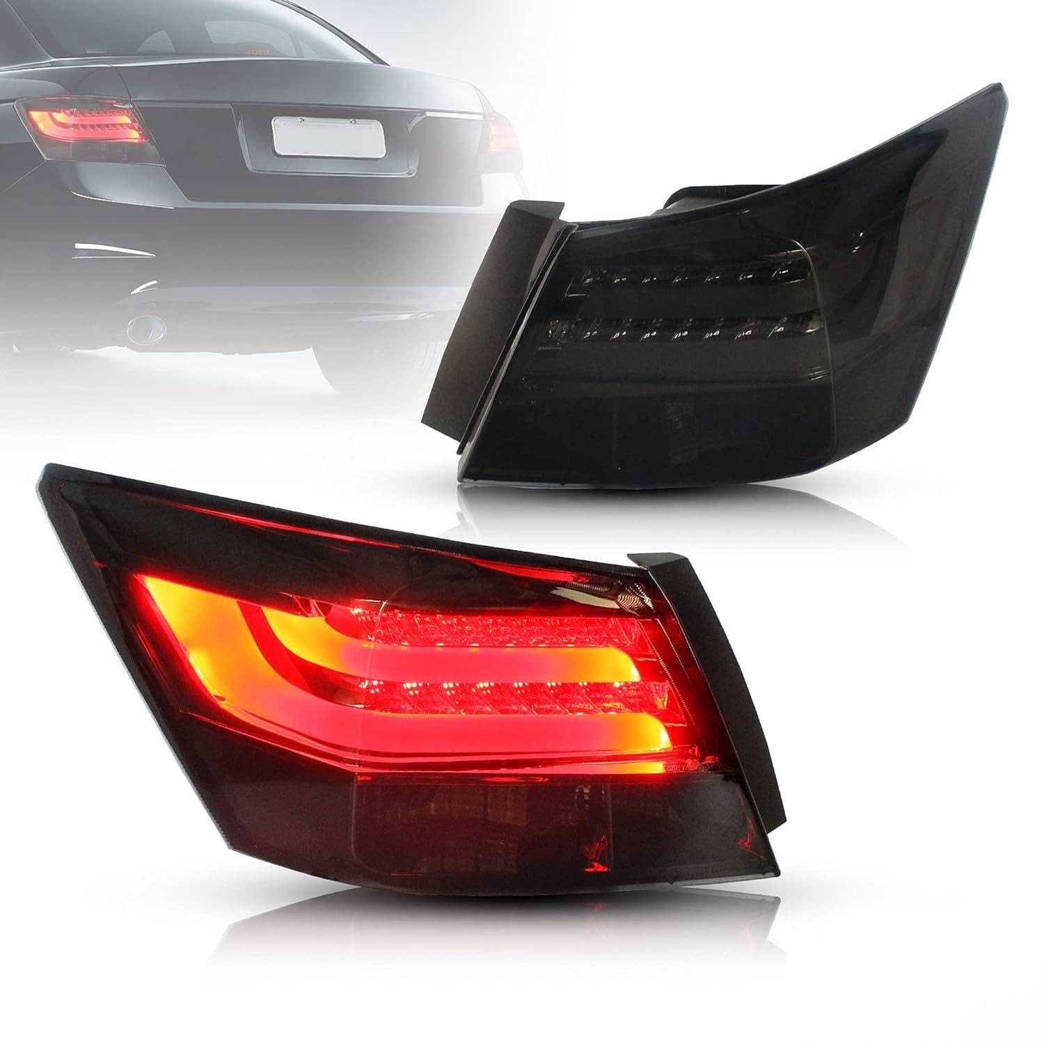 VLAND LED Smoked Tail Lights