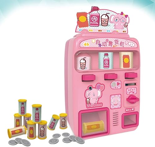 Miniatura 4 de NUOBESTY Juguetes Juguetes Mini Máquina expendedora de bebidas Juguete Máquina expendedora automática de bebidas Juguete Efecto de sonido ligero
