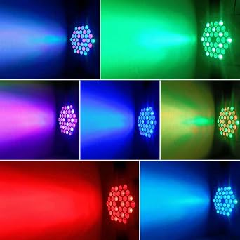 2-Packs 36LED Par Lights DJ Stage Light RGB