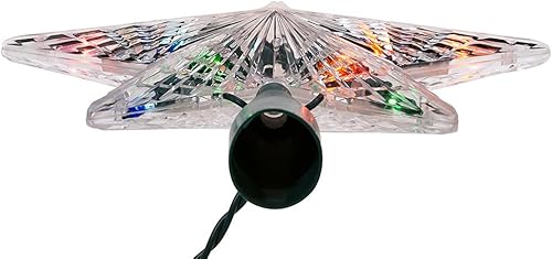 Miniatura 7 de Kurt Adler - Árbol de estrella de cristal multicolor