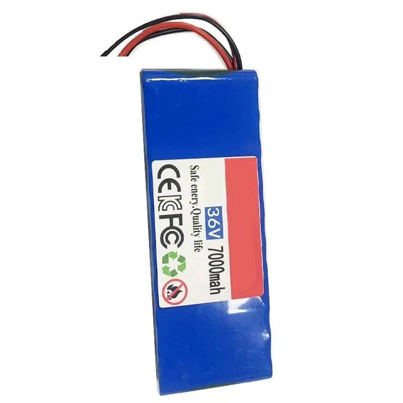 Batterie de vélo électrique 36V Batterie au Lithium 7Ah 10S1P Longue autonomie avec Chargeur et BMS Convient aux trottinettes et draisiennes électriques 36V 7Ah,XT60+JST