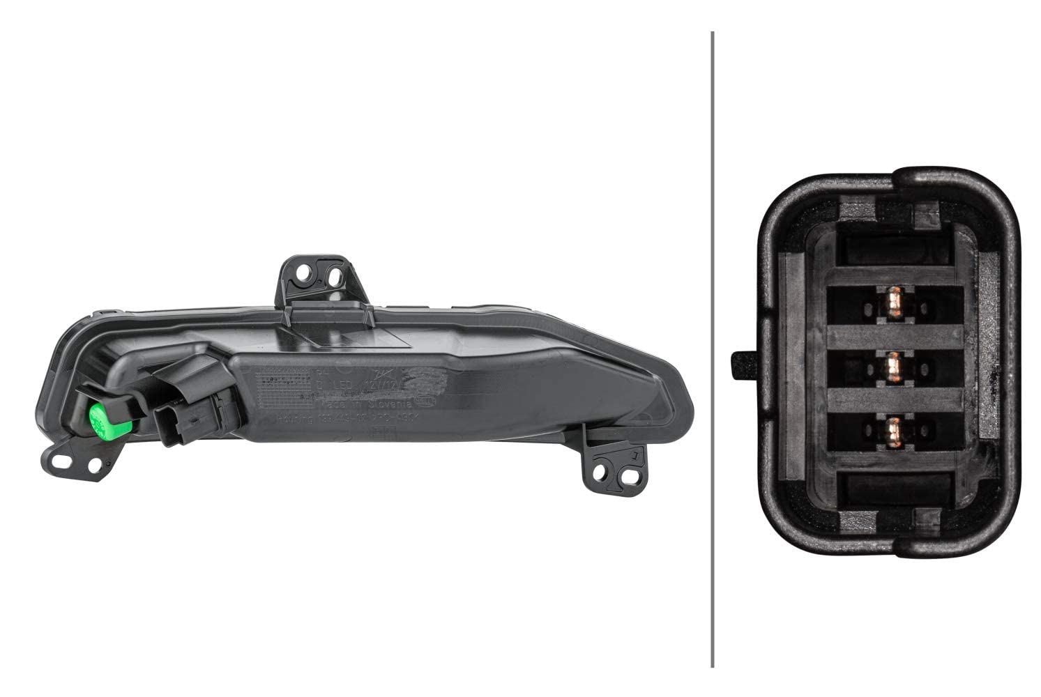 HELLA 2BA 012 173-021 Piloto intermitente - LED ECE/CCC - derecha
