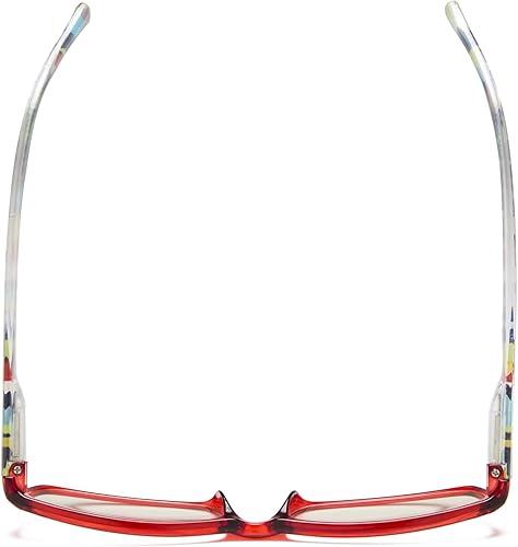 Miniatura 10 de BLUELESS Gafas de computadora de moda para mujer, diseño de patrones (marrón, 0.00)